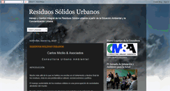 Desktop Screenshot of carlosmicilio-residuossolidosurbanos.blogspot.com