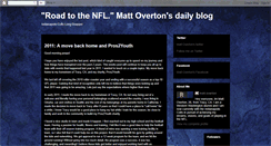 Desktop Screenshot of mattovertonnfl.blogspot.com