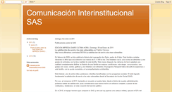 Desktop Screenshot of interisntitucional-sas.blogspot.com