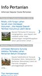 Mobile Screenshot of informasi-pertanian.blogspot.com