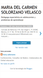 Mobile Screenshot of mariadelcarmensolorzanovelasco.blogspot.com