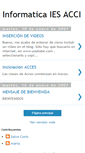Mobile Screenshot of aplicaciones-iesacci.blogspot.com