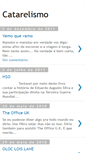Mobile Screenshot of catarelismo.blogspot.com