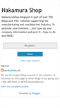 Mobile Screenshot of nakamurashop.blogspot.com