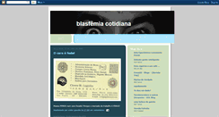 Desktop Screenshot of blasfemiacotidiana.blogspot.com