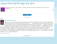Tablet Screenshot of joyous-chai-lights-sept-oct2010.blogspot.com