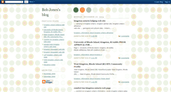 Desktop Screenshot of bobjones1290.blogspot.com