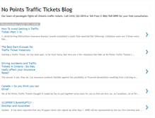 Tablet Screenshot of nopointstraffictickets.blogspot.com