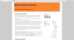 Desktop Screenshot of healthmediapost.blogspot.com