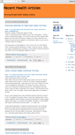 Mobile Screenshot of healthmediapost.blogspot.com