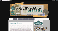 Desktop Screenshot of everydayalabama.blogspot.com