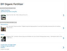 Tablet Screenshot of diy-organicfertilizer.blogspot.com