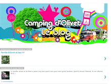 Tablet Screenshot of blog-camping-olivet.blogspot.com