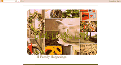 Desktop Screenshot of hfamilyhappenings.blogspot.com