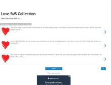 Tablet Screenshot of lovesmsworld.blogspot.com