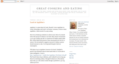 Desktop Screenshot of greatcookingandeating.blogspot.com