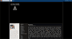 Desktop Screenshot of lacallevacia.blogspot.com