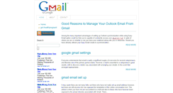 Desktop Screenshot of gmailsettings.blogspot.com