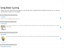 Tablet Screenshot of gregbiske.blogspot.com