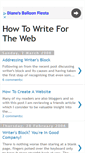 Mobile Screenshot of howtowritefortheweb.blogspot.com