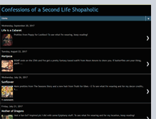 Tablet Screenshot of confessionsofaslshopaholic.blogspot.com