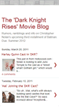 Mobile Screenshot of darkknightrisesmovieblog.blogspot.com