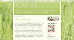 Desktop Screenshot of justmythoughts-grandma.blogspot.com