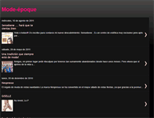 Tablet Screenshot of mode-epoque.blogspot.com