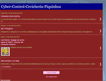 Tablet Screenshot of cibercontrolpiquinhos.blogspot.com