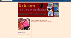 Desktop Screenshot of culturadelatierramurciana.blogspot.com