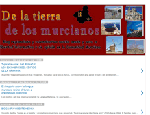 Tablet Screenshot of culturadelatierramurciana.blogspot.com