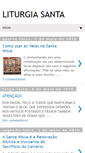 Mobile Screenshot of liturgiasanta.blogspot.com