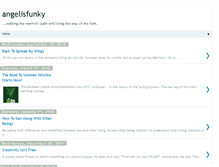 Tablet Screenshot of angelisfunky.blogspot.com