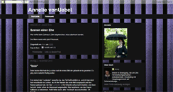 Desktop Screenshot of annelie-vonuebel.blogspot.com