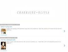 Tablet Screenshot of charmaineolivia.blogspot.com