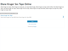 Tablet Screenshot of dianekrugersextapeeozc.blogspot.com