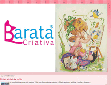 Tablet Screenshot of baratacriativa.blogspot.com