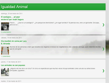 Tablet Screenshot of igualdad-animal.blogspot.com