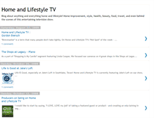 Tablet Screenshot of homeandlifestyletv.blogspot.com