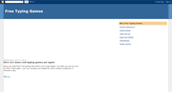 Desktop Screenshot of freetypinggames.blogspot.com