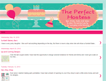 Tablet Screenshot of perfecthostessblog.blogspot.com