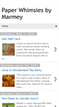 Mobile Screenshot of paperwhimsiesbymarmey.blogspot.com