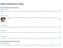 Tablet Screenshot of maisie-rathmann.blogspot.com