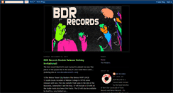 Desktop Screenshot of bdrrecords.blogspot.com