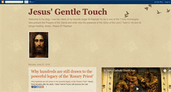 Desktop Screenshot of jesusgentletouch.blogspot.com