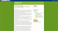 Desktop Screenshot of hoperevived.blogspot.com