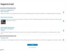 Tablet Screenshot of hoperevived.blogspot.com