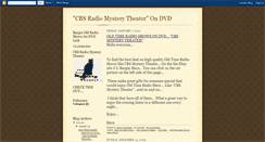 Desktop Screenshot of cbs-radio-mystery-theater.blogspot.com