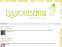 Tablet Screenshot of luluouisemuaestilista.blogspot.com