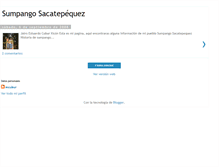 Tablet Screenshot of mipueblosumpango.blogspot.com